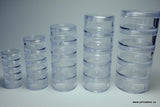 Stackable Plastic Container - 50g / 1.76oz (5-piece pack)