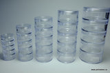 Stackable Plastic Container - 10g / 0.35oz (5-piece pack)