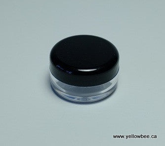 Sampler Jar - Clear, Black Lid - 5g
