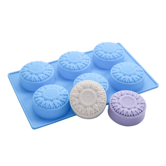 Soap Mould - 6 Cavity Daisy - SM-001