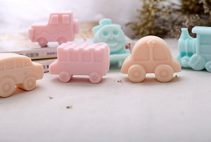 Soap Mould - 6 Cavity Train-Cars - SM-005