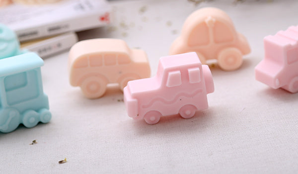 Soap Mould - 6 Cavity Train-Cars - SM-005