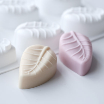 Soap Mould - 6 Cavity Leaf - SM-032