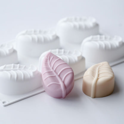 Soap Mould - 6 Cavity Leaf - SM-032