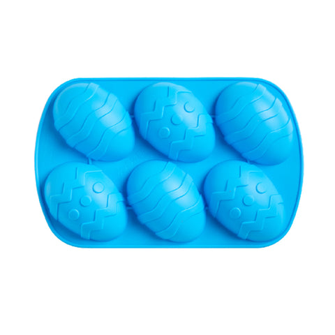 Soap Mould - 6 Cavity Egg Design - SM-033