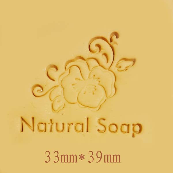 Soap Stamp - Flower Natural - SS076