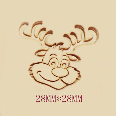 Soap Stamp - Smiling Reindeer - SS169