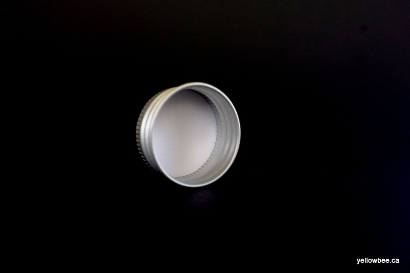 Clear Cosmetic Storage Tube with Aluminum Lid - 40ml